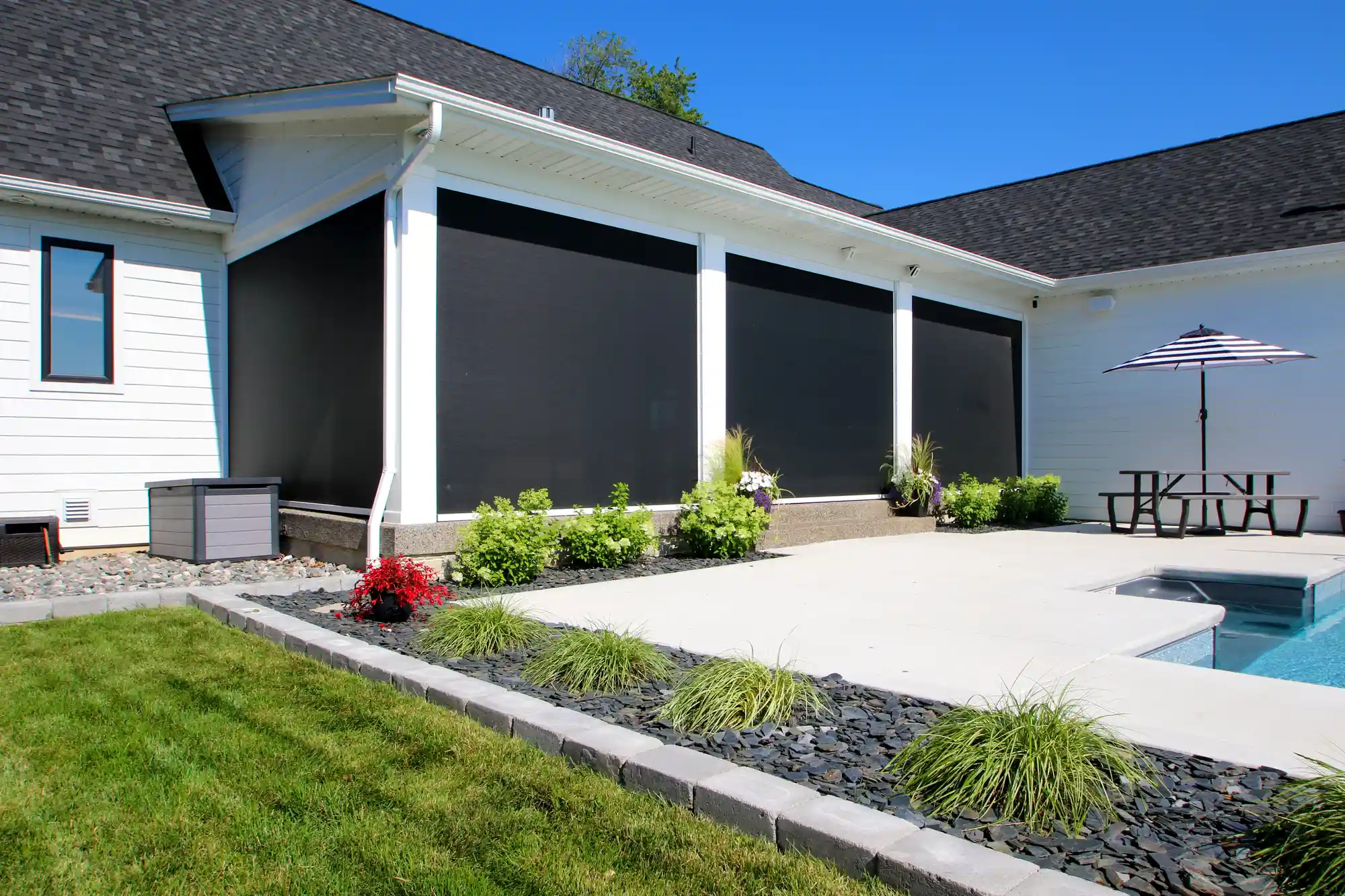 Retractable Screen System Sunspace Newcastle